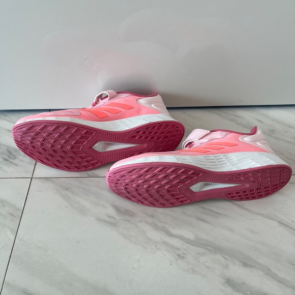Adidas Lightmotion Running Shoes Pink Neon Size 5.5 - Picture 5 of 12